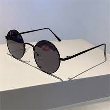 Round Frame Steampunk Sunglasses Polarized (assumption Unisex UV Protection Round Sunglasses Street-style Classic Retro Sunglasses for Outdoor Driving Streetwear Sun Glasses Men & Women