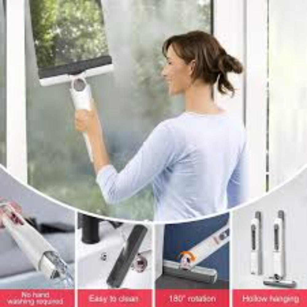 SP Dealz Portable Mini Mop Mini Squeeze Mop Folding Car Window Wall Cleaner Mini Sponge Mop Car Cleaning Mop  Mini Mop Self Squeeze Mini Mop Cleaner for Kitchen Floor Cleaner Mop, Plastic