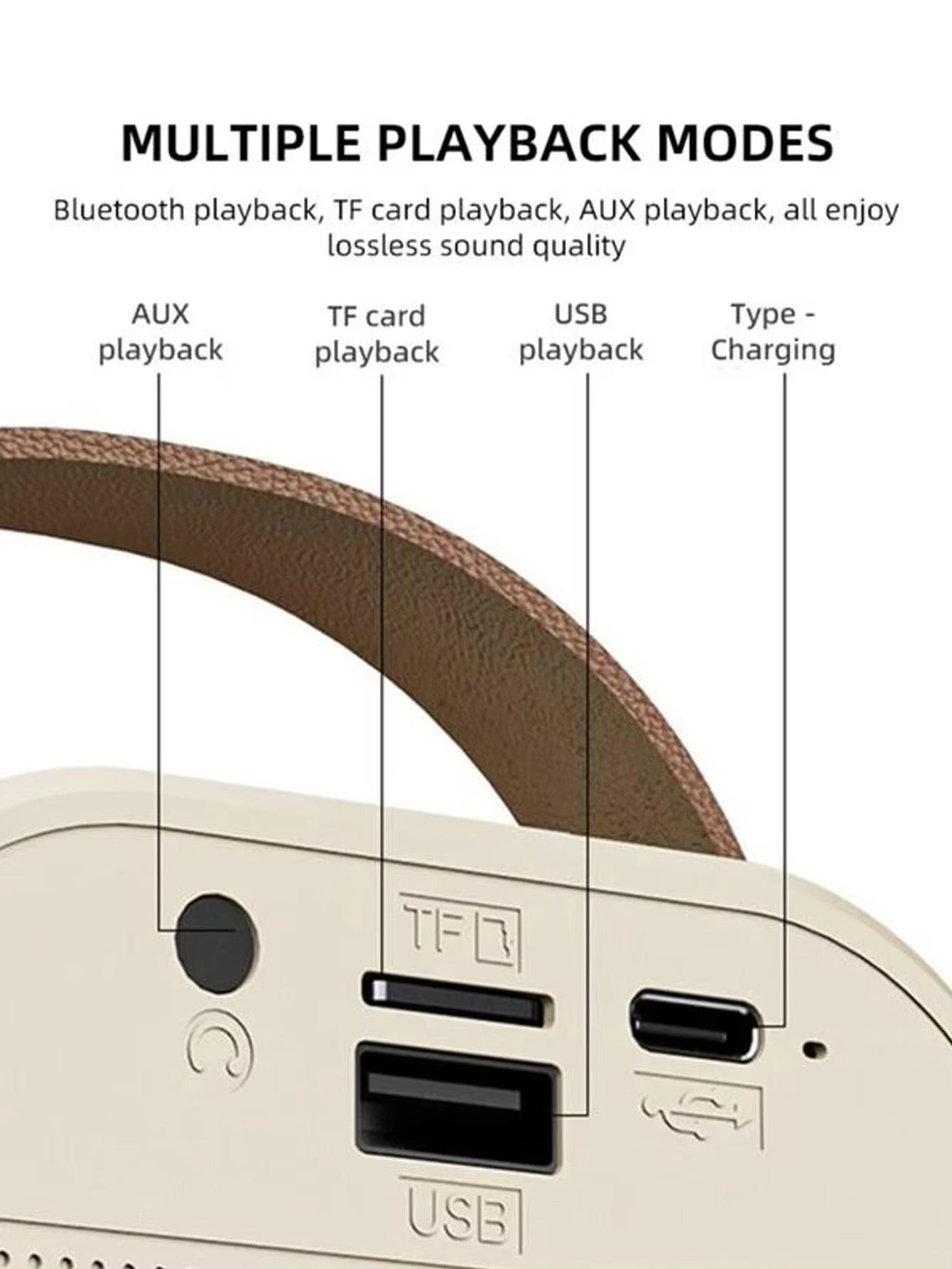 K12 Portable Bluetooth Speaker with Wireless Mic | RGB LED Lights | High Bass Rechargeable Karaoke Speaker for Kids, Home & Outdoor Parties