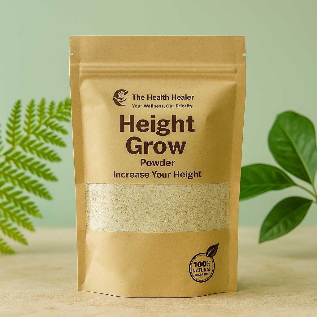 BUY 1 GET 1 FREE Height Grow Veda | Health Healer Height Growth Powder Organic