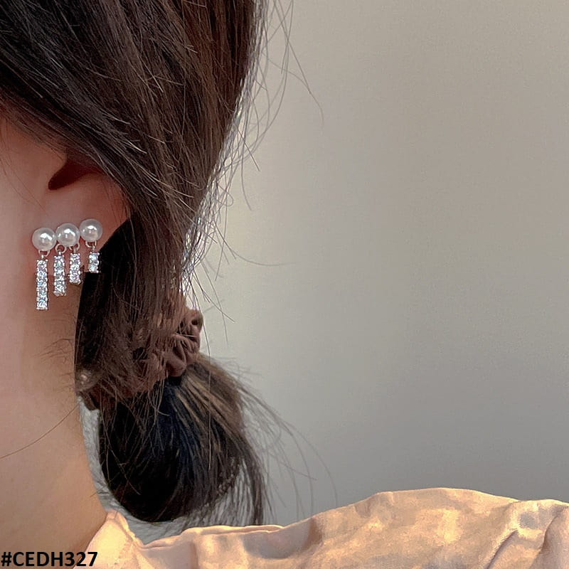 Pearl Ear Drops Earrings Pair Trendy for Women Stylish & Elegant Design