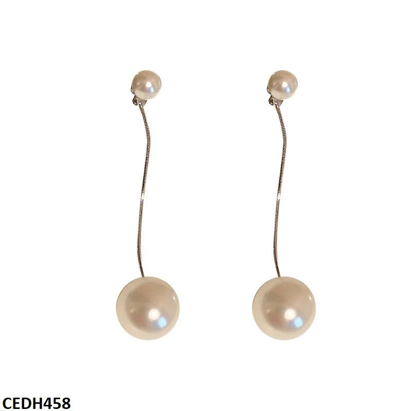 Pearl Drop Earrings Pair Trendy for Women Stylish & Elegant Design