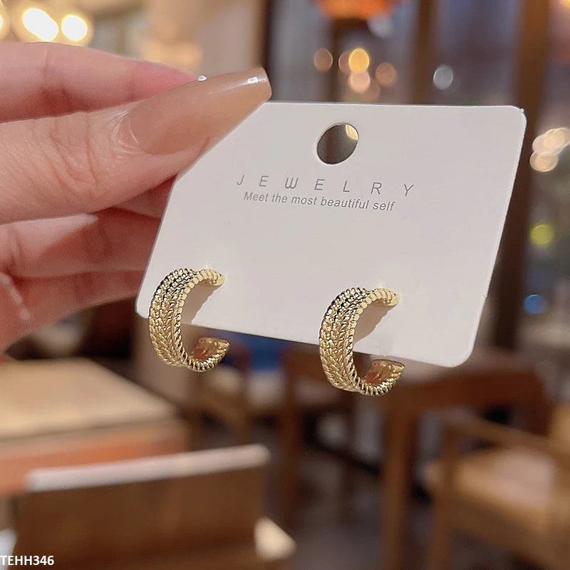 Layard Ear Hoops Pair for Women Stylish & Elegant Design