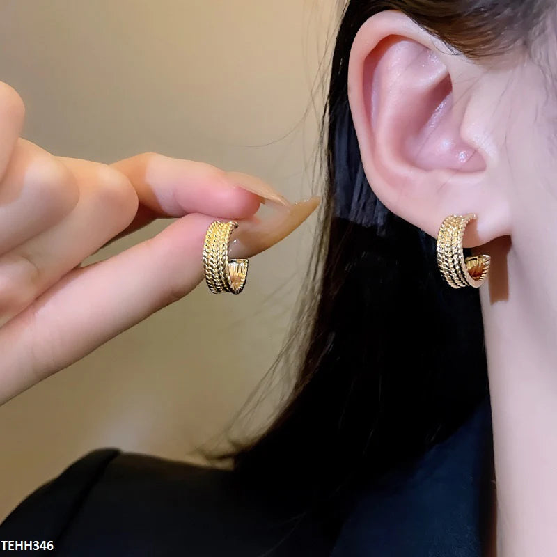 Layard Ear Hoops Pair for Women Stylish & Elegant Design