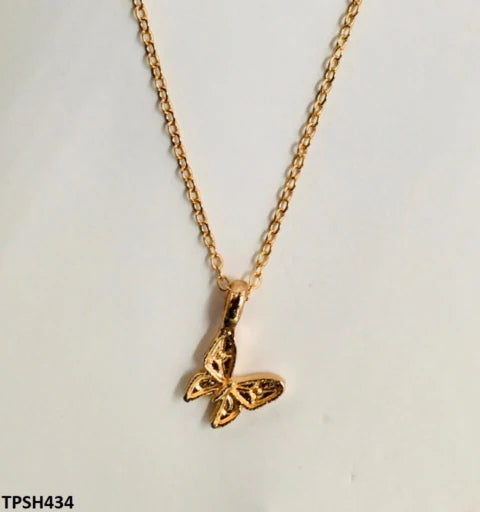 Butterfly Pendent With Chain