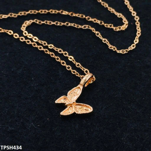 Butterfly Pendent With Chain