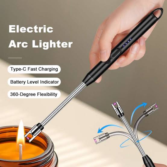 Arc Chargeable Kitchen Lighter – Type-C Rechargeable | Flexible Electric Lighter