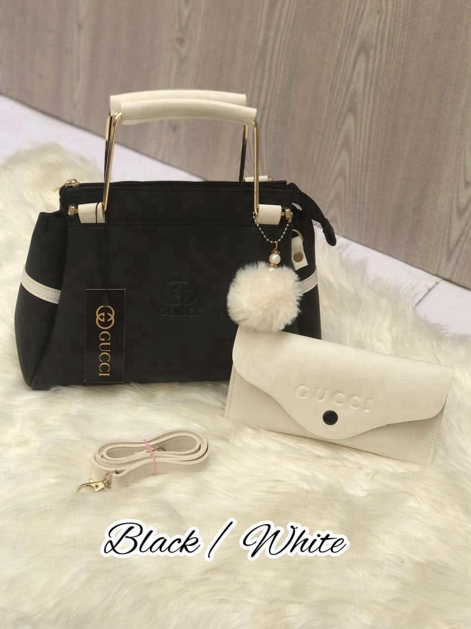 Gucci Style Handbag Set with Wallet