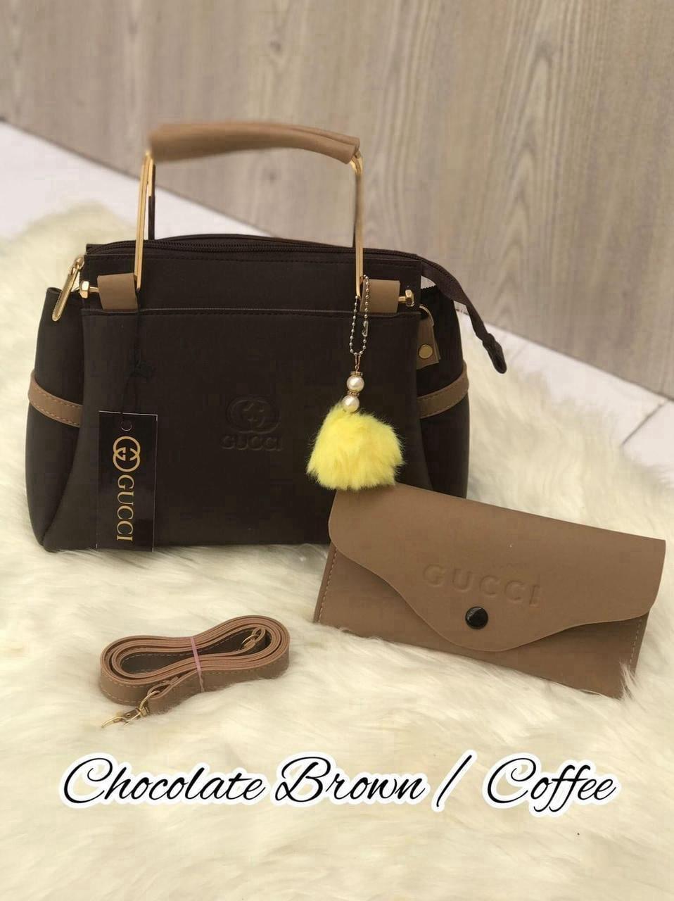 Gucci Style Handbag Set with Wallet