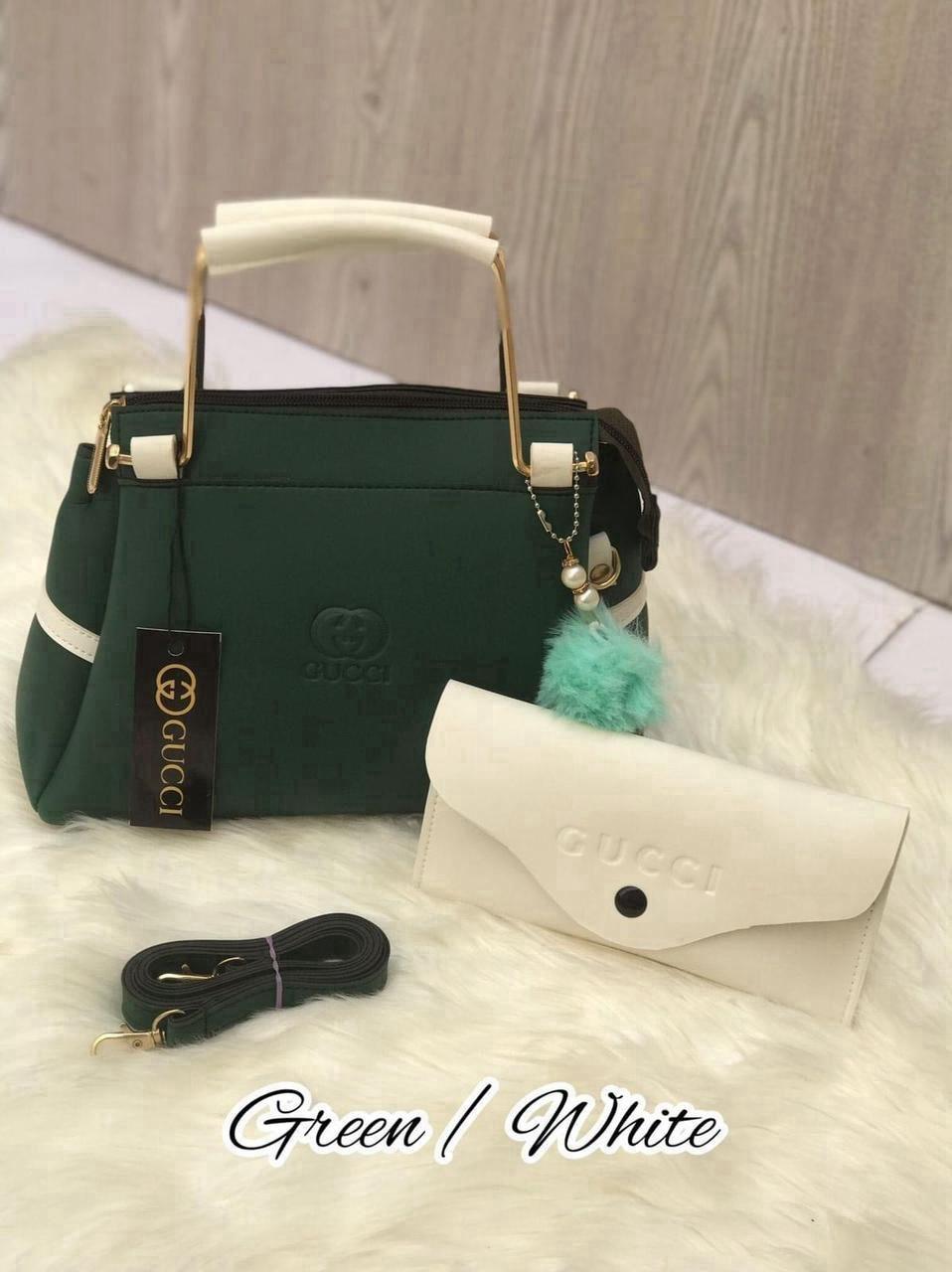 Gucci Style Handbag Set with Wallet