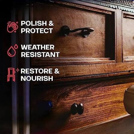 2 Pcs Beeswax Furniture Polish ,Wood Seasoning Beeswax  Natural Wood Wax Traditional Beeswax Polish for Wood & Furniture  Beeswax Wood Polish and Cleaner for Furniture Care
