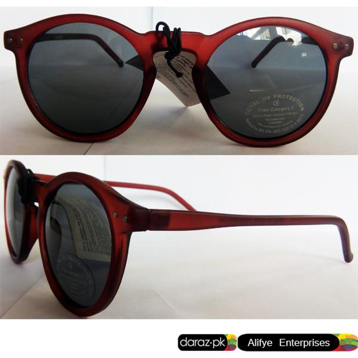 Accessories     Imported Optical Sun Glasses - Men Women Total UV Protection Oval Cat Eyes Shape Matte Frame Style Fashion Glasses Brown