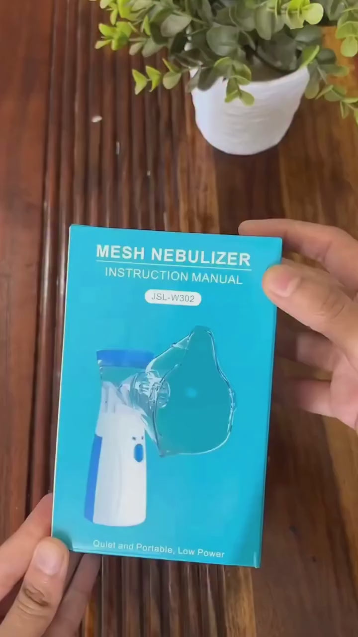 Mesh Portable Nebulizer Machine & Mask for Kids and Adults Mini Inhaler Nebulizer