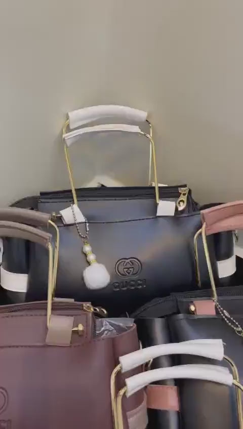 Gucci Style Handbag Set with Wallet