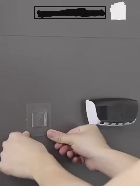 Space-Saving Wall-Mounted Toothbrush & Toothpaste Holder