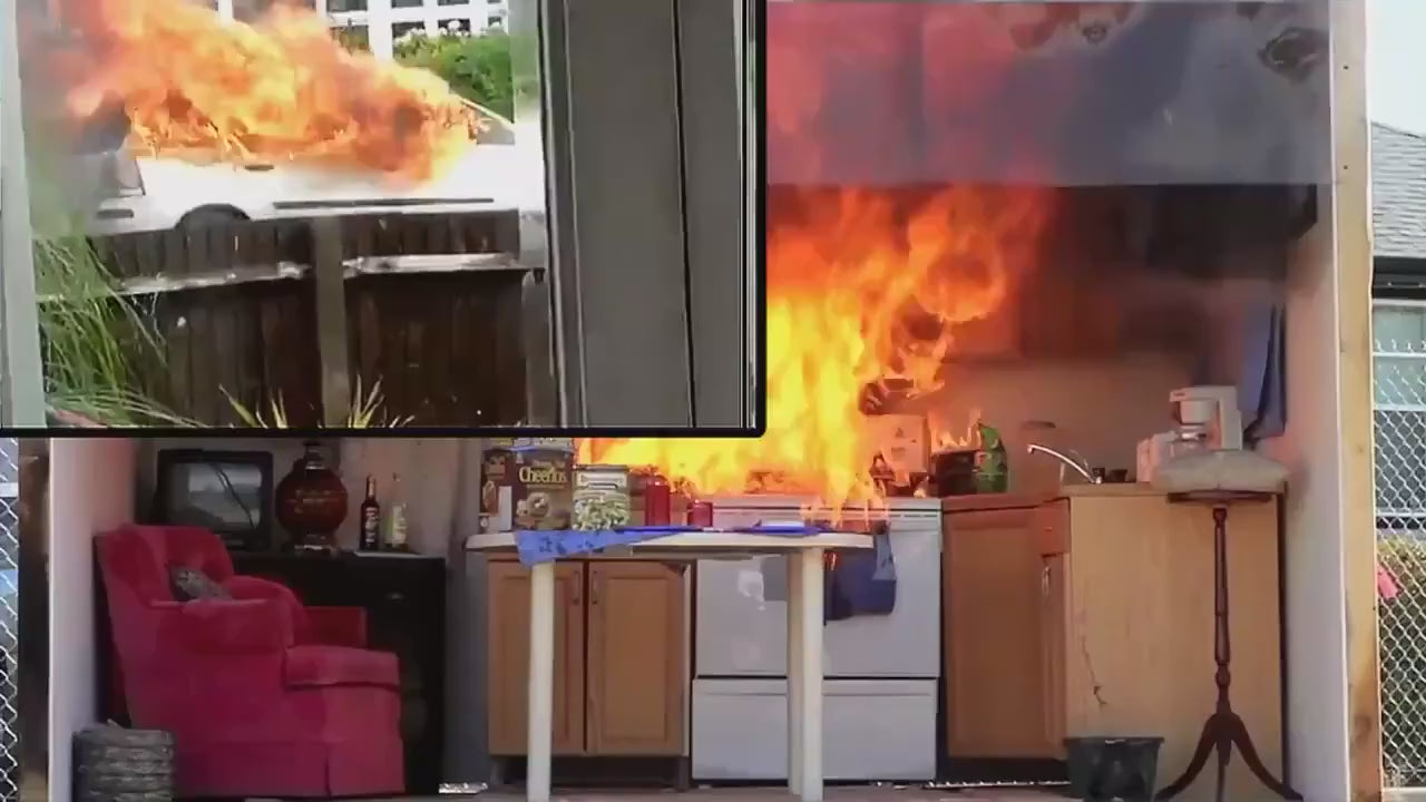 Foam Stop Fire 500ml – Portable Fire Extinguisher Spray  Quick Fire Suppression for Home, Car, Kitchen & Office  Rechargeable & Eco-Friendly Safety Extinguisher  Easy-to-Use Emergency Fire Stop Spray